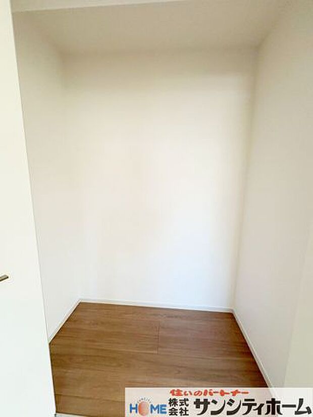 全居室に収納がついているので、お家の中がすっきり片付きそうですね！