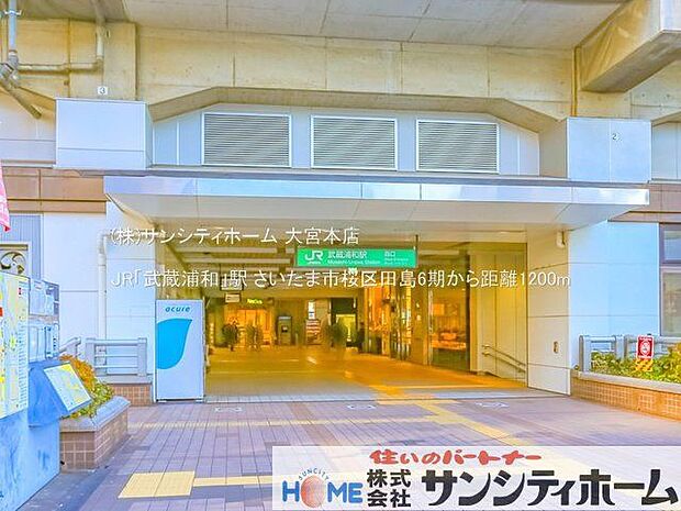 JR「武蔵浦和」駅 撮影日(2023-01-11) 1200m