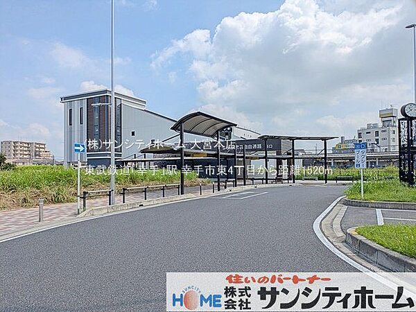 東武鉄道「幸手」駅 撮影日(2024-08-21) 1520m