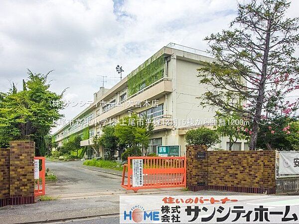 上尾市立東小学校 撮影日(2022-08-17) 1200m