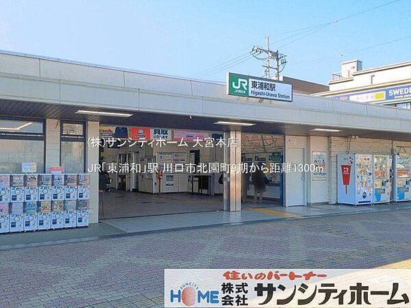 JR「東浦和」駅 撮影日(2025-12-01) 1300m