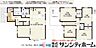 間取り：20帖超の広いリビングと豊富な収納が魅力