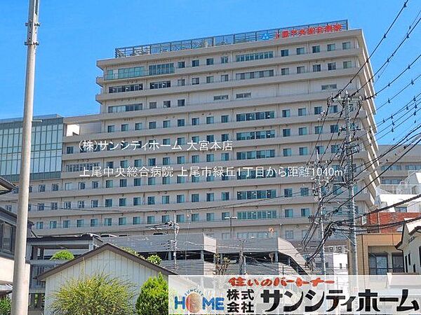上尾中央総合病院 撮影日(2025-08-01) 1040m