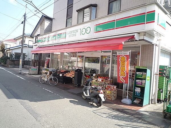 ローソン100矢口渡店　距離４９０ｍ