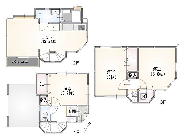間取り：313004864474
