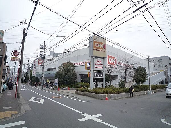 オーケー仲六郷店　距離５５０ｍ
