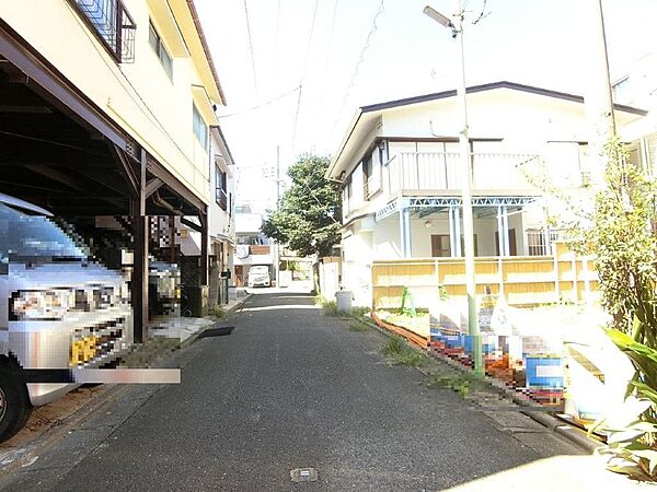 前面道路を含む現地：令和８年９月１４日撮影