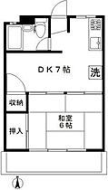 アカマツハイツ 202 ｜ 東京都大田区北千束２丁目（賃貸マンション1DK・2階・33.00㎡） その2