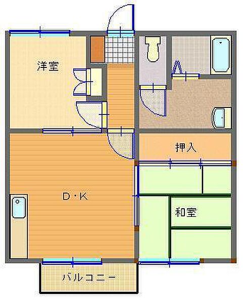 同じ建物の物件間取り写真 - ID:228048645488