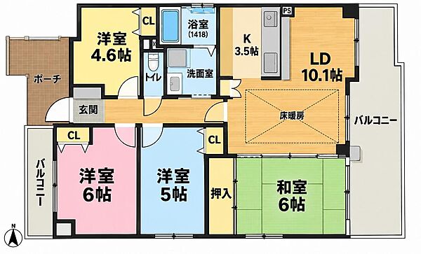 間取り：325000131472