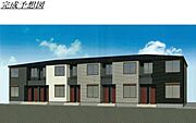 行橋駅よりバス6分 徒歩6分 築1年4ヶ月 2階建の賃貸物件