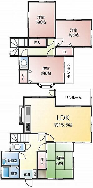 間取り：328000653291