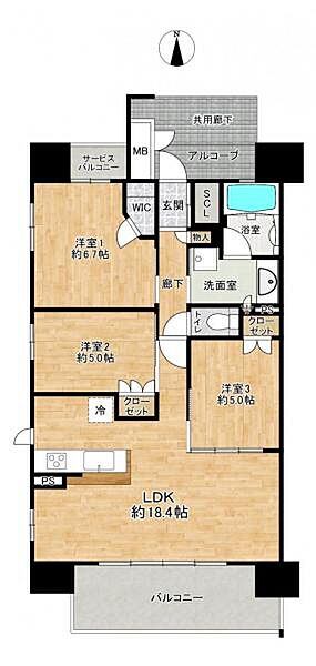 間取り：323000476482