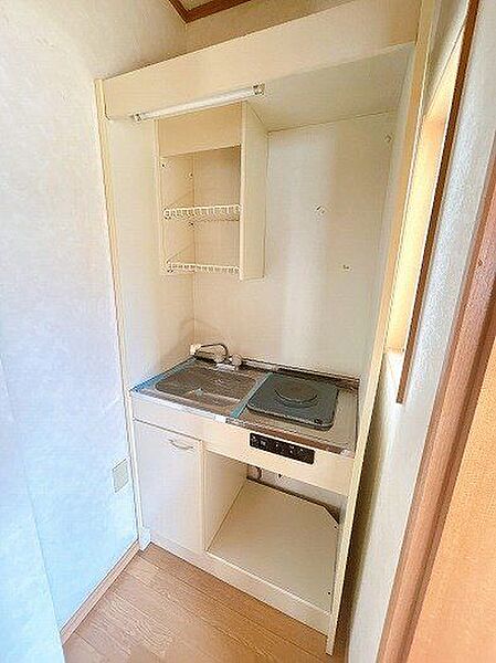 2階の廊下にはミニキッチンがあります♪