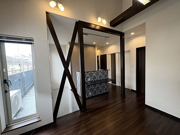 LDKからすぐにバルコニーに出られます！