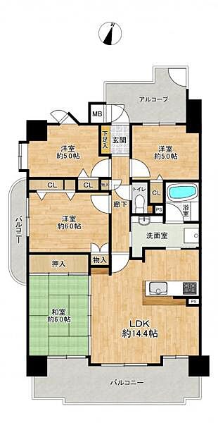 間取り：323000535789