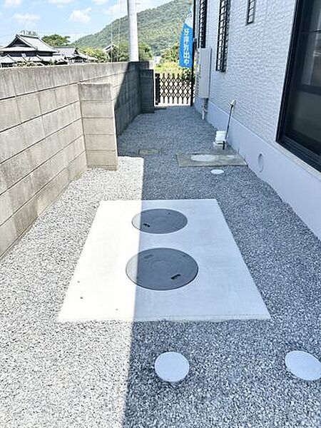 合併浄化槽を新設しました。