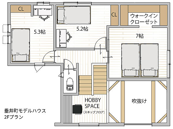 モデルハウスＰＬＡＮ2F