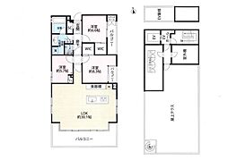 ロイヤルシーズン六本木 3LDKの間取図画像