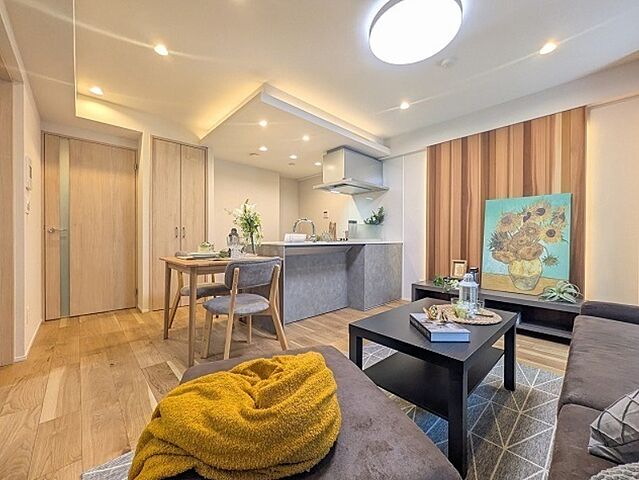 リビング/ダイニング ザ・パームス代々木 1階/-