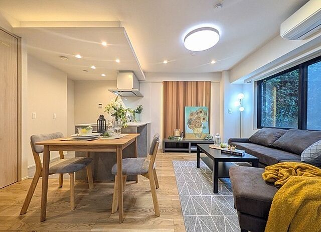 リビング/ダイニング ザ・パームス代々木 1階/-