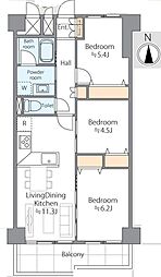 間取図画像 3LDK