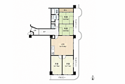 ストークマンション長堀 4LDKの間取図画像
