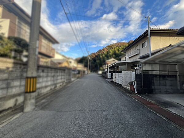 前面道路を含む外観