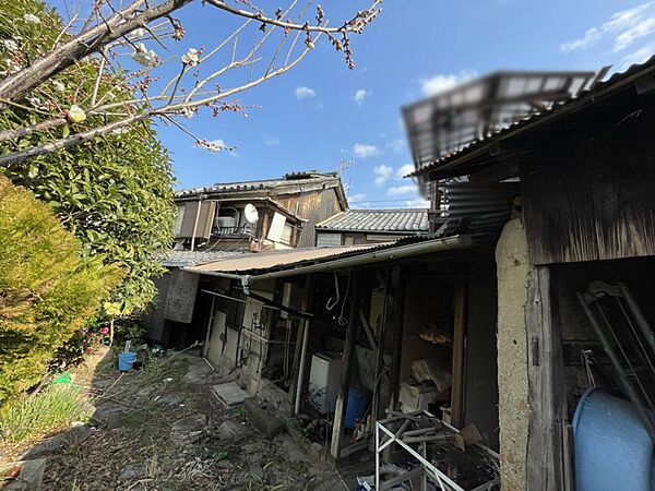 敷地内からの外観
