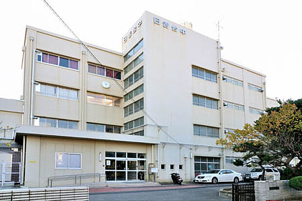 【中学校】横浜市立日吉台中学校まで999ｍ