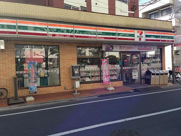 【コンビニエンスストア】セブンイレブン　板橋若木3丁目店まで490ｍ