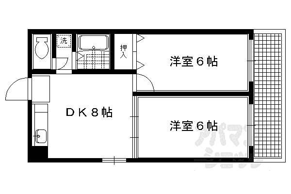 同じ建物の物件間取り写真 - ID:226065594944