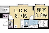 京都市中京区西ノ京壺ノ内町 3階建 築2年のイメージ