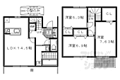 京都市左京区下鴨蓼倉町 2階建 築15年のイメージ