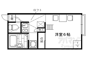 京都府京都市中京区西ノ京内畑町（賃貸アパート1K・1階・20.28㎡） その2