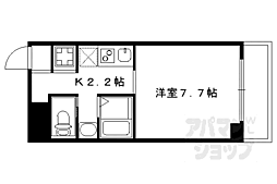 ＳＡＩレジデンス 5階1Kの間取り