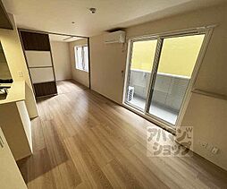 ラグーン京都六条 205 2階2LDKのリビング/ダイニング