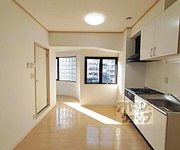 シャトー庵 4-A 4階1DKのリビング/ダイニング