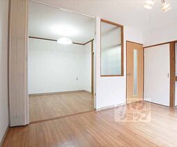 叡山電鉄叡山本線 三宅八幡駅 徒歩1分の賃貸アパート 1階2DKのリビング/ダイニング