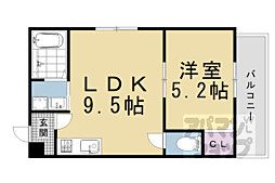 ERRISUEGA 1LDKの間取図画像
