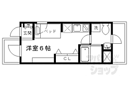 京都市営烏丸線 北大路駅 徒歩18分 4階/-