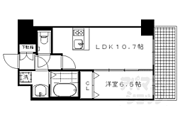 プレサンス京都四条烏丸響 2階/202