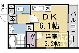 阪急京都本線 西院駅 徒歩7分 3階/-