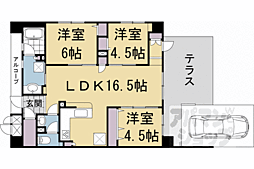京都市営烏丸線 北大路駅 徒歩24分 3階/-