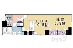 casaRyoko2 1LDKの間取図画像