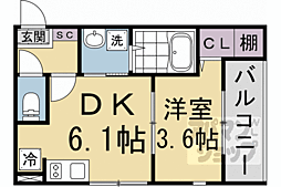 JR山陰本線 二条駅 徒歩7分 2階/-