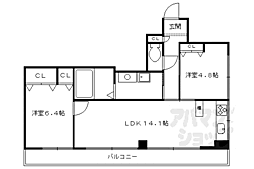 ファイブコート清水寺 2階