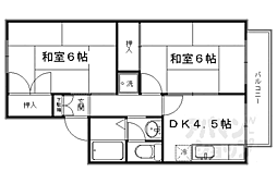 京都市営烏丸線 北大路駅 徒歩35分 2階/-
