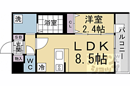 京都市営烏丸線 九条駅 徒歩9分 3階/-
