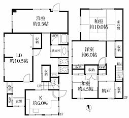 叡山電鉄叡山本線 修学院駅 徒歩17分 4LKの間取り